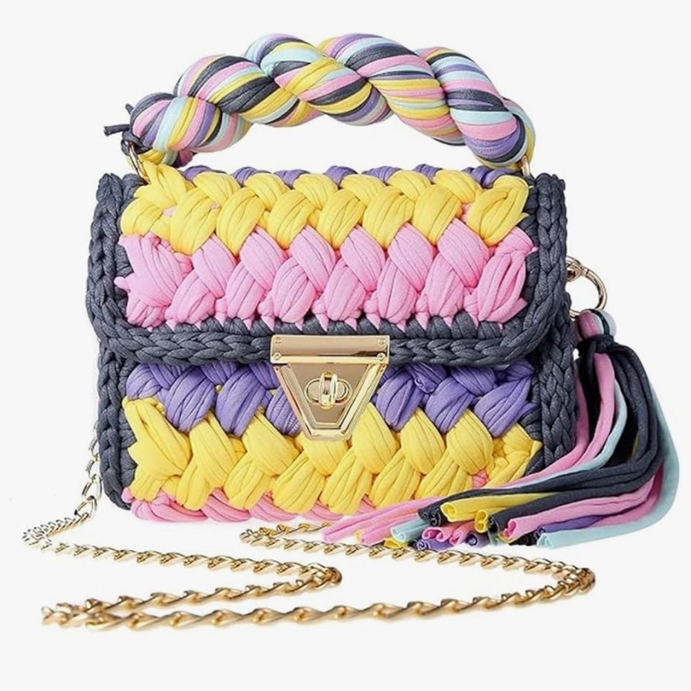Custom Crocheted Handbag-Handcrafted - Picture 3 of 9